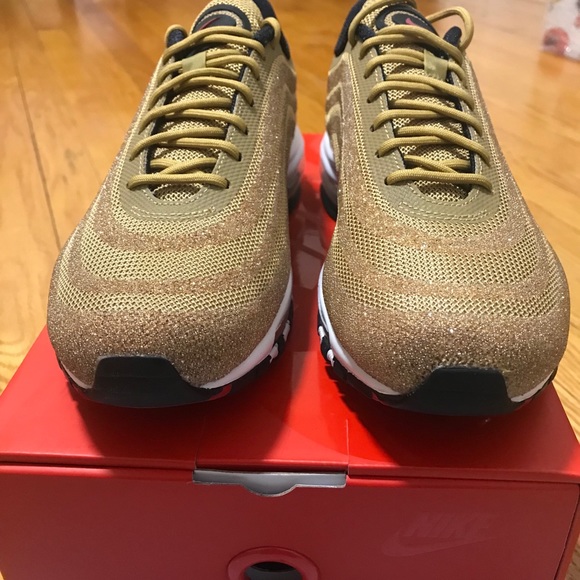 swarovski air max 97 gold